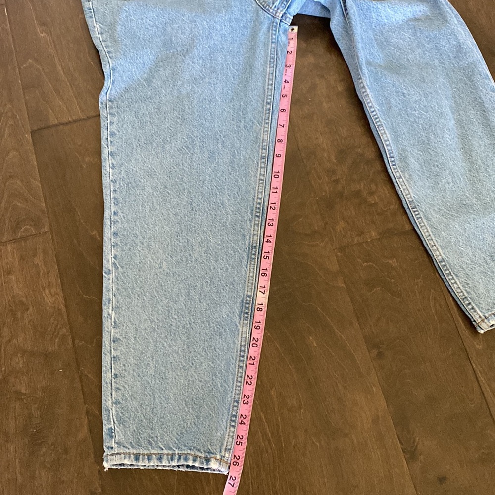 Zara High Rise Mom Fit Ankle Denim Jeans - Picture 11 of 13